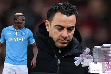 Napoli ya tiene a Osimhen, el nuevo goleador que fichó para arruinar a Barça