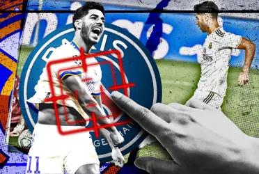 Nasser Al-Khelaifi, el jeque que comanda al PSG, intenta devolver el gesto a los blancos por negociar con Mbappé y tentando a Marco Asensio con vistas al próximo verano. Si es al final de la temporada, a cambio de 40 millones de euros. Caso contrario podría esperar y llevárselo gratis.