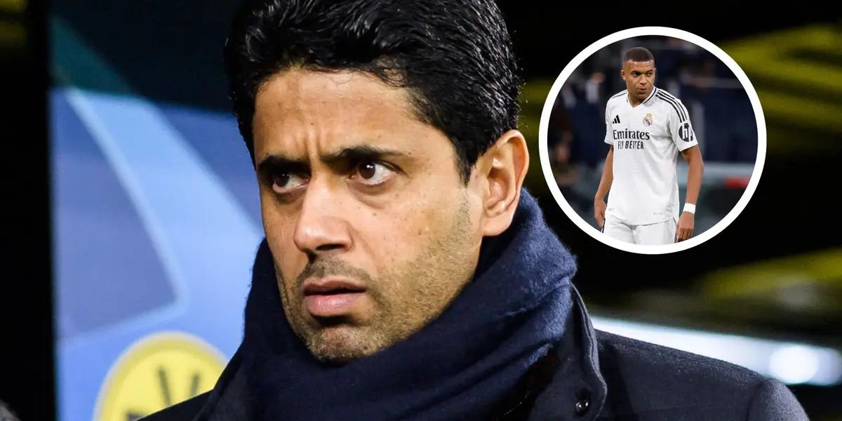Nasser Al Khelaifi Foto: Sky Sports y Marca