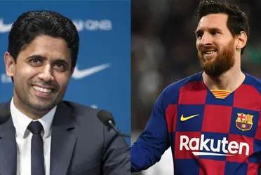 Nasser Al Khelaïfi se encuentra planificando el futuro del equipo en Londres.
