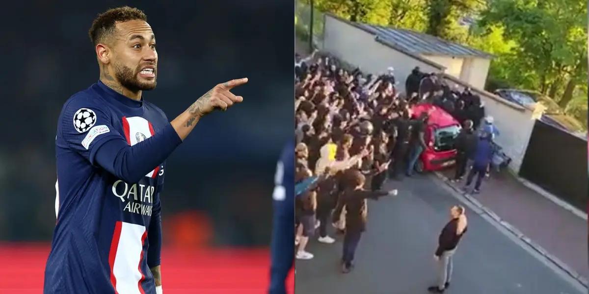Neymar acusó el golpe del malestar de los fanáticos de PSG y analiza una fuerte decisión respecto de su futuro