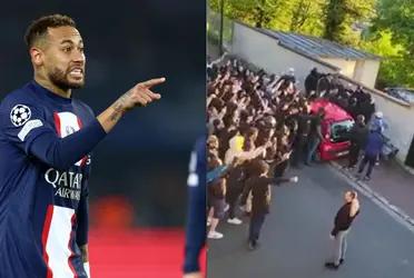 Neymar acusó el golpe del malestar de los fanáticos de PSG y analiza una fuerte decisión respecto de su futuro