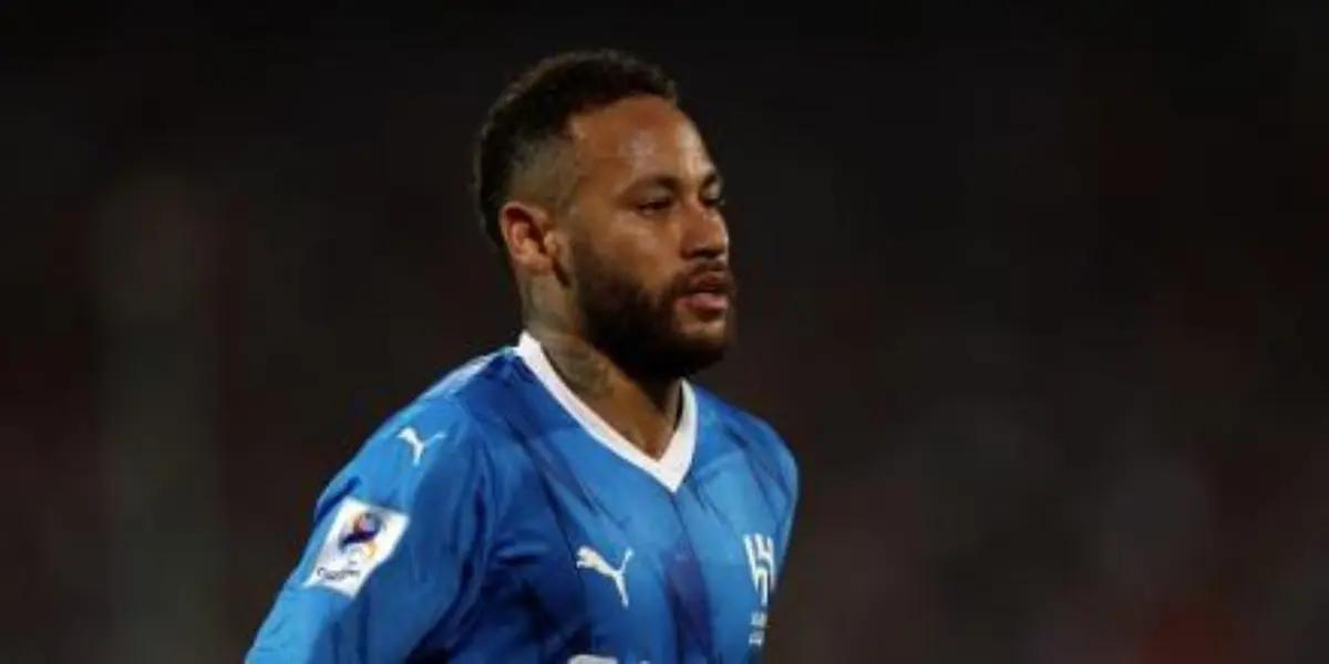 Neymar alista sus maletas en Al Hilal, ya que luego de su lesión ya no lo quieren tomar en cuenta para nada