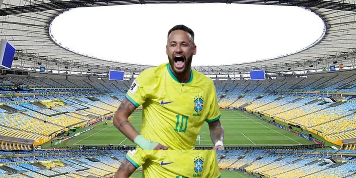 Neymar brilló y logró un hito histórico en la Selección más campeona del mundo de toda la historia