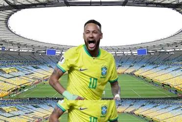 Neymar brilló y logró un hito histórico en la Selección más campeona del mundo de toda la historia