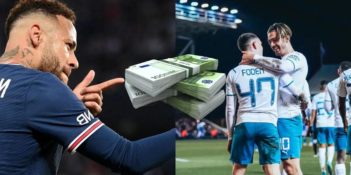 Neymar busca una salida de PSG y Manchester City habría tomado una decisión al respecto sobre su fichaje
