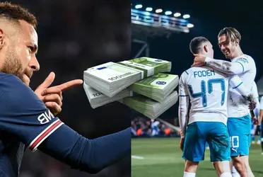 Neymar busca una salida de PSG y Manchester City habría tomado una decisión al respecto sobre su fichaje