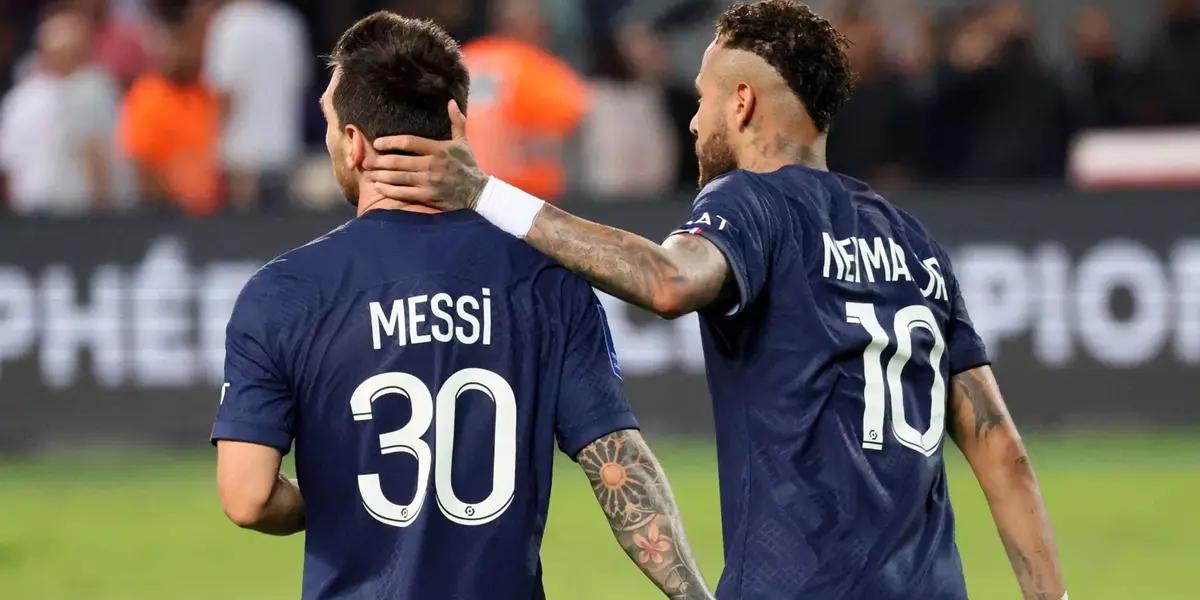 Neymar despidió a Lionel Messi y al toque se fue con Kylian Mbappé a disfrutar de un evento de primer nivel