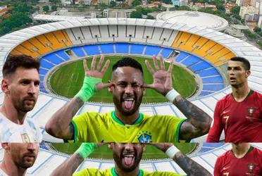 Neymar entró en la historia de la Selección de Brasil como goleador histórico pero le falta para igualar a Messi y Cristiano Ronaldo