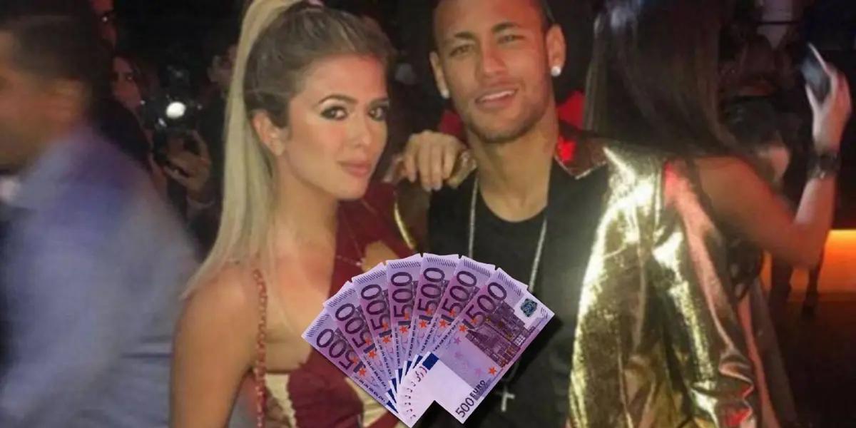 Neymar ahora es conocido como un jugador fiestero, donde ha llegado a gastar millones, pero no siempre fue así