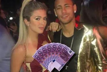 Neymar ahora es conocido como un jugador fiestero, donde ha llegado a gastar millones, pero no siempre fue así