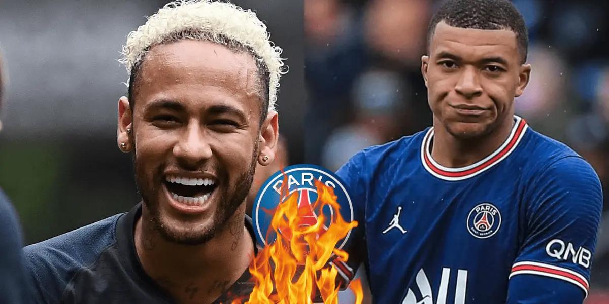 Neymar estaría planificando cómo darle el golpe de gracia a Mbappé.