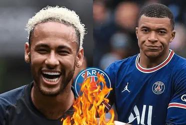 Neymar estaría planificando cómo darle el golpe de gracia a Mbappé.