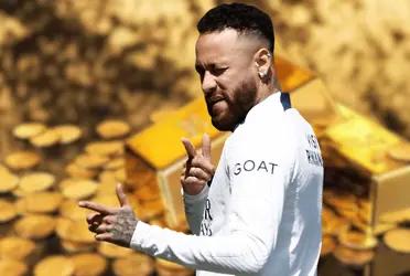 Neymar ha logrado una verdadera fortuna más allá de las canchas de fútbol