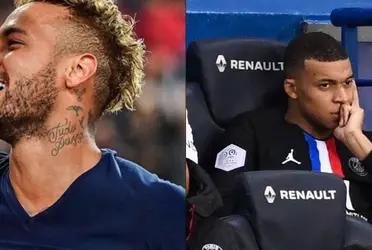 Neymar intentaría cumplir el sueño de jugar en el Real Madrid que tenía Kylian Mbappé.