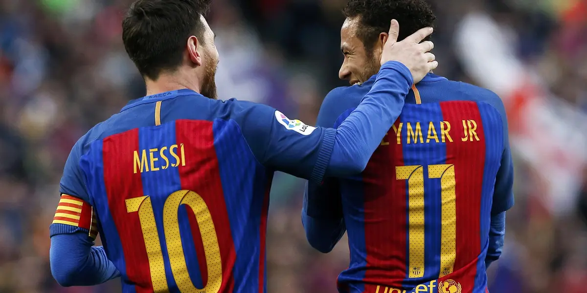 Neymar invita a Messi a ganarle en la final de la Copa América.
