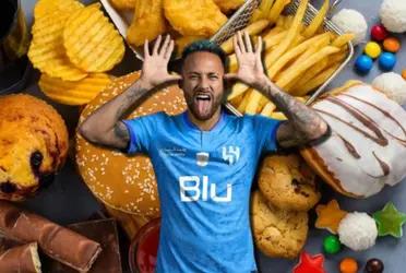 Neymar Jr no solo pasa de fiesta, ya no se cuida ni en la comida y mira cómo luce ahora