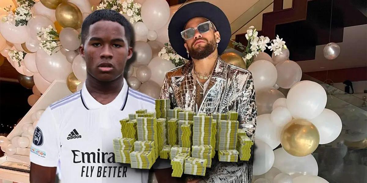 Neymar llegó a gastar millones en fiestas con celebridades, mientras Endrick hizo esto con su primer salario