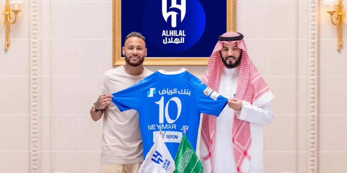 Neymar llegó lesionado a Arabia Saudita y trabaja para poder tener el debut luego de la inversión millonaria