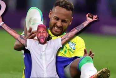 Neymar ahora mantiene una vida con perfil bajo, dado que está lesionado y no puede salir ni de fiesta