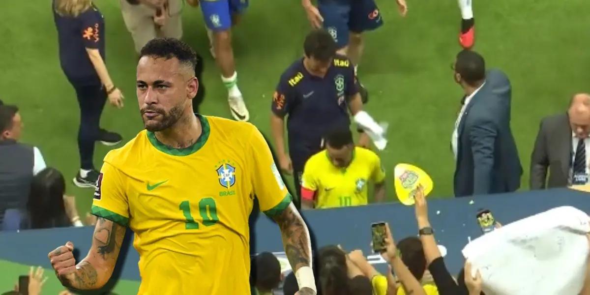 Neymar no pasa su mejor momento y ahora en la Selección de Brasil fue duramente criticado por los aficionados