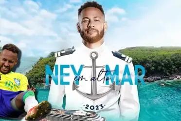Neymar planeó una fiesta de 3 días en un crucero pero no contaba con su grave lesión. Mira si el brasileño irá