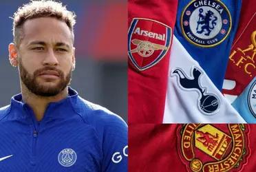Neymar podría dejar al PSG y en la pelea por su ficha aparece un gigante de Inglaterra dispuesto a soplárselo a Manchester United