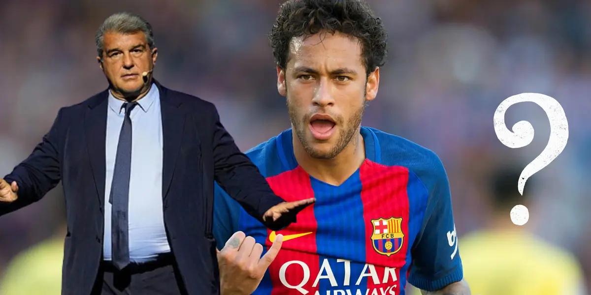 Neymar quiere volver a Barça y Xavi necesita delanteros, la respuesta de Laporta