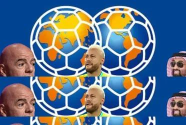 Neymar se lesionó gravemente y la FIFA deberá responderle económicamente a Al Hilal FC