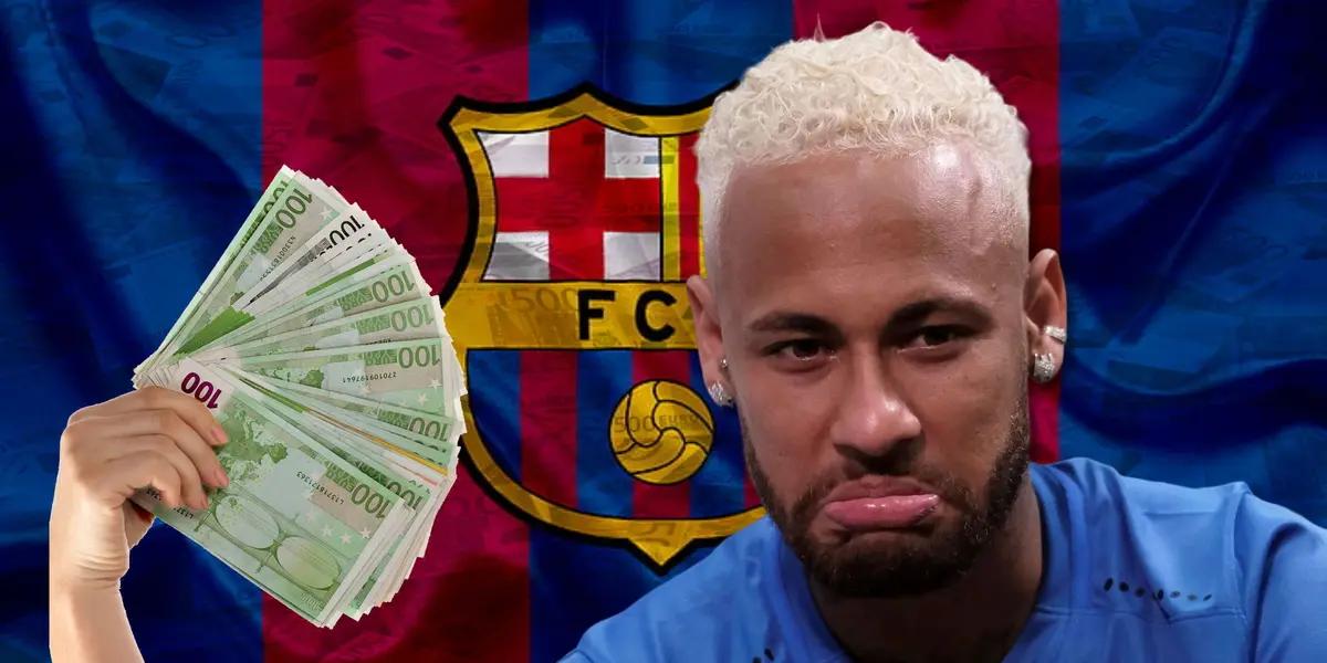 Neymar se sobró y quiso ganar una fortuna en cambio el estelar fichaje de FC Barcelona lo hará por mucho menos