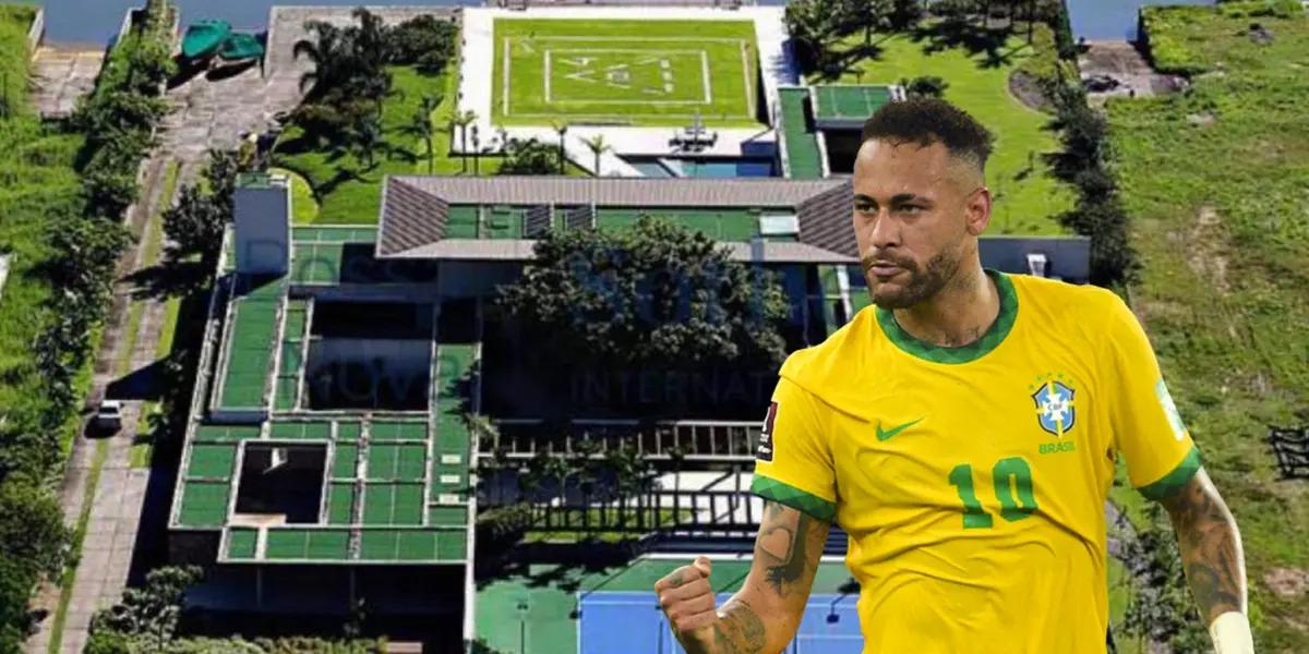 Neymar vive económicamente como la megra estrella que es y tiene lujos destinados a casas y autos que son sorprendentes