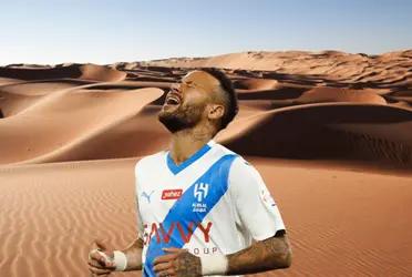 Neymar vuelve a ser noticia en Arabia Saudita por algo que nada tiene que ver con su rendimiento dentro de la cancha