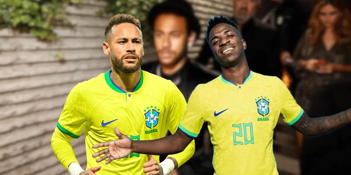 Neymar y Vinicius habrían estado de fiesta junto con Richarlison antes de enfrentar a Venezuela por eliminatorias