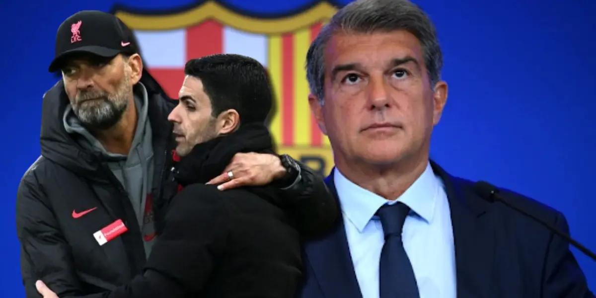 Ni Arteta ni Klopp, el DT que le gusta a Laporta para reemplaza a Xavi en Barça