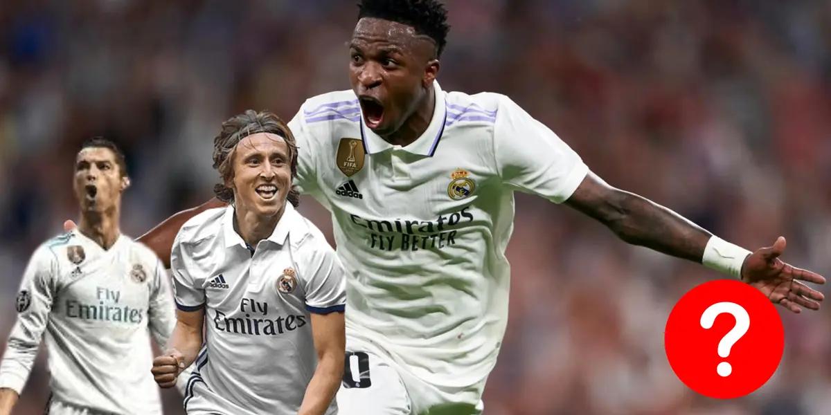 Ni Cristiano Ronaldo, ni Modric, el jugador que admira Vinicius