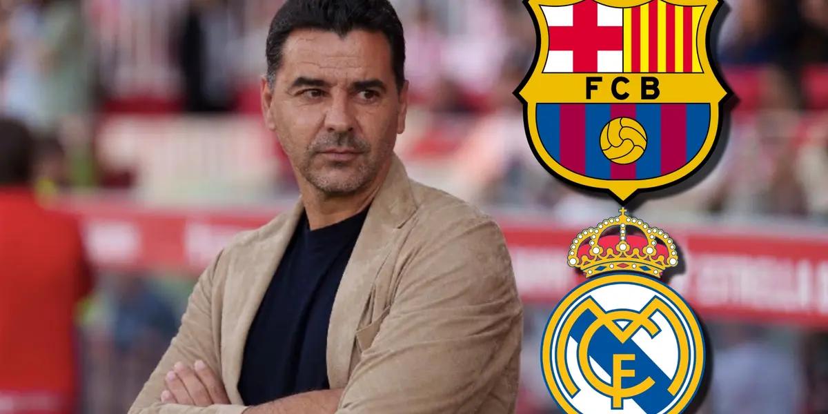 Ni del Madrid ni del Barça, revelan el equipo del que es hincha Míchel, DT del Girona