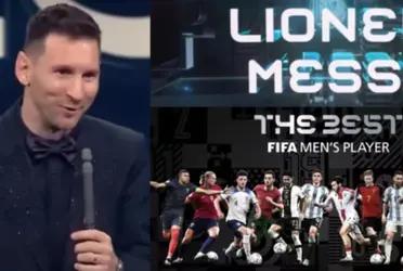 Ni Messi pensaba que iba a ganar el The Best, mira por quién terminó votando