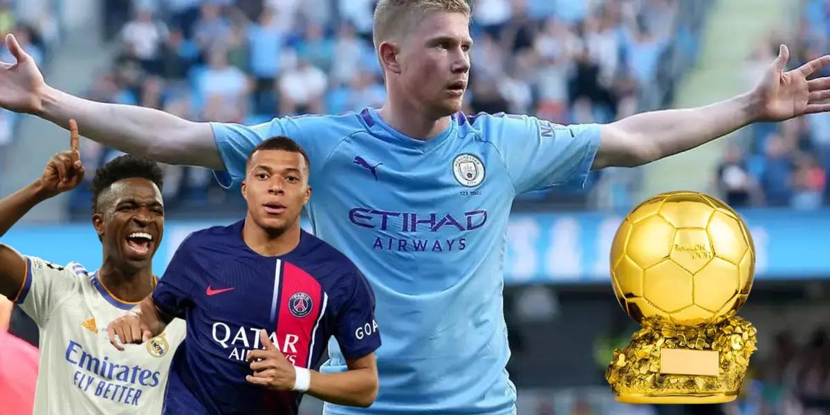 Ni Vinicius, ni Mbappé, De Bruyne eligió quién dominará el fútbol tras Messi y CR7