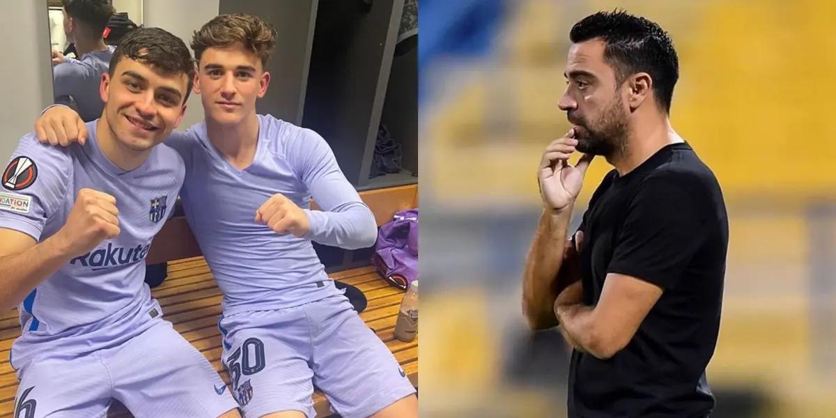 Nico parecía que iba a quedarse en el Barcelona por pedido de Xavi Hernández pero el centrocampista español podría irse para liberar masa salarial.