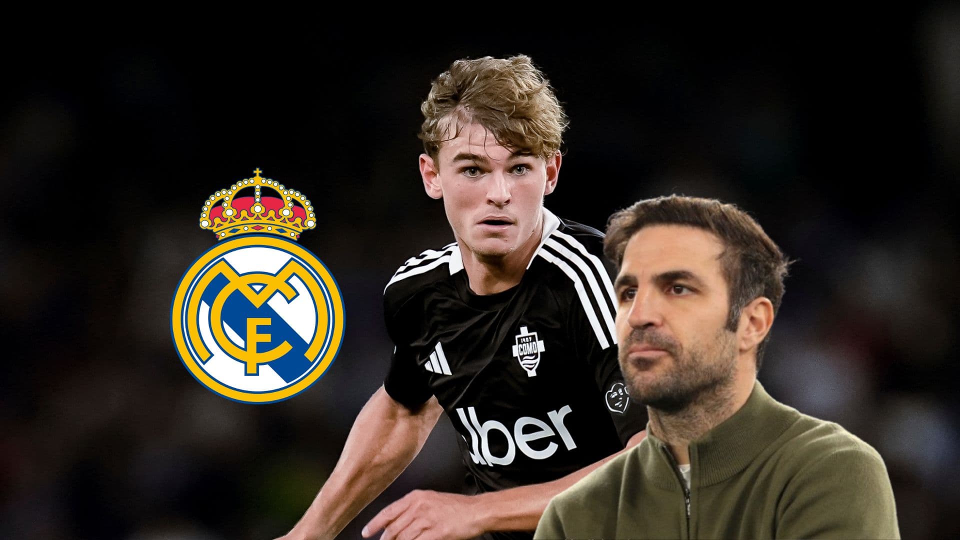 Nico Paz - Cesc Fábregas (Foto: X)