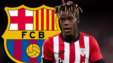 Nico Williams, jugador del Athletic