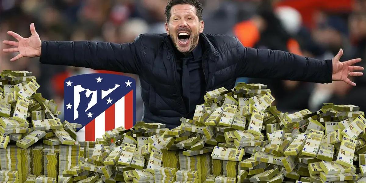 No creerás la inmensa cantidad de dinero que recibió Atlético de Madrid