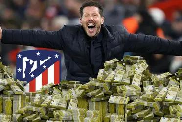 No creerás la inmensa cantidad de dinero que recibió Atlético de Madrid
