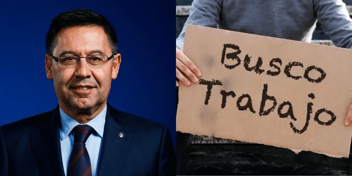 No dejó un buen recuerdo a los hinchas culés por sus limitaciones y desconoce su futuro futbolístico