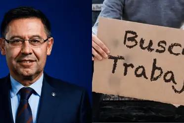 No dejó un buen recuerdo a los hinchas culés por sus limitaciones y desconoce su futuro futbolístico