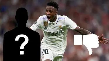No duró un suspiro en el Madrid pero le marca a Vinicius como tiene que actuar