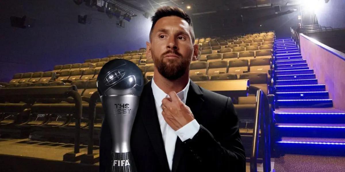 No era porque no creía que iba a ganar, por esta razón Messi no fue al The Best