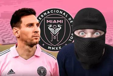 No todo fue alegría tras el tremendo debut de Lionel Messi porque al término del partido sufrió un robo