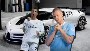 No igualó a CR7 que tiene un coche de 8 millones, lo que costó el de Haaland