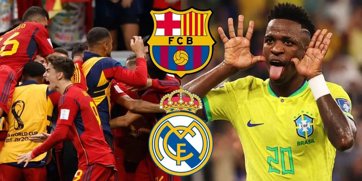 No juega ni en Barcelona ni en España y ahora apunta contra la estrella del Real Madrid.